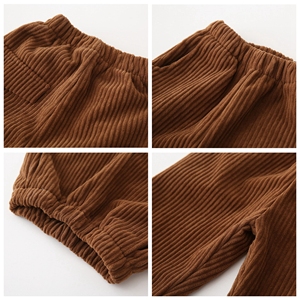 Pantaloni in velluto a coste coordinati per <span class=keywords><strong>mamma</strong></span> e figlia/o, design popolare, personalizzabili, per bambini, per feste all'aperto, casual, tinta unita - Product Image 2