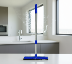 Limpiador de ventanas con mango largo de 73 cm para limpieza sin rayas en superficies de vidrio - Product Image 2