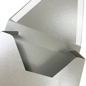 Sobre de Papel para Envíos con Sello de Cera Plateado, Embalaje Plegable para Regalos, Invitaciones, Cartas, Caja de Regalo Premium - Product Image 4