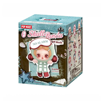 Nouvelle figurine POPMART SKULLPANDA 100% authentique de la série Off Mode Sweet Pop Beans, boîte mystère en PVC, figurine miniature mignonne d'anime, cadeau