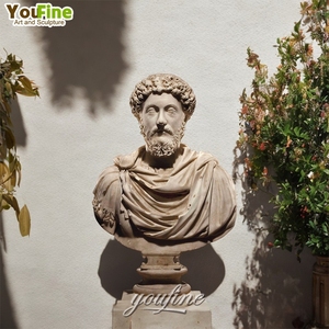 Busto Romano de Mármol Tallado a Mano YOUFINE, Alexander Schweiger - Product Image 5