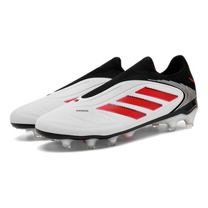 Nuevas y populares zapatillas de fútbol transfronterizas para hombre y mujer, con tacos largos, antideslizantes, sin cordones, venta directa de fábrica. - Product Image 1
