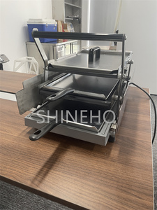 Shineho Grille-pain <span class=keywords><strong>professionnel</strong></span> en acier inoxydable à 3 niveaux pour pains à <span class=keywords><strong>hamburger</strong></span> avec menus à mémoire pour les restaurants rapides - Product Image 4