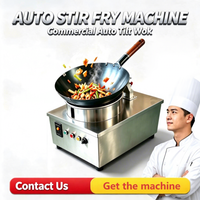 Robot de cuisine intelligent HN QDMECH pour restaurant, machine à faire sauter les aliments, robot wok pour la restauration, économie d'énergie