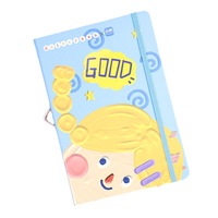 Carnet de notes A5 personnalisé, couverture souple, format portable, pour la planification quotidienne