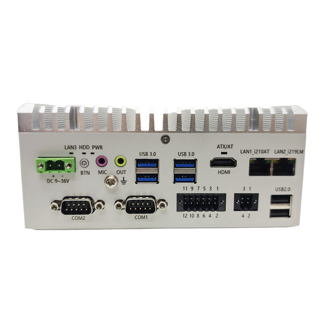 Linkleaps Intel 12th Gen Core I3/i5/i7 U-Series Industrial PC Compact Embedded Expandable Edge Dual GbE LAN 64GB RAM 9-36V Stock