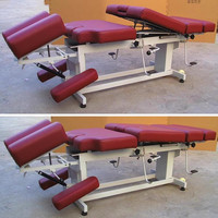 Table d'ajustement chiropratique manuelle professionnelle pour la thérapie de décompression spinale, lit de soins à domicile de qualité hospitalière, civière, 200 kg