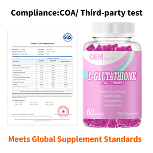 Gomitas Veganas de Vitamina C, L-glutatión y Colágeno 13 en 1 OEM/ODM, Suministro con Cantidad de Pedido Flexible para Reabastecimiento de Stock para Vendedores - Product Image 5