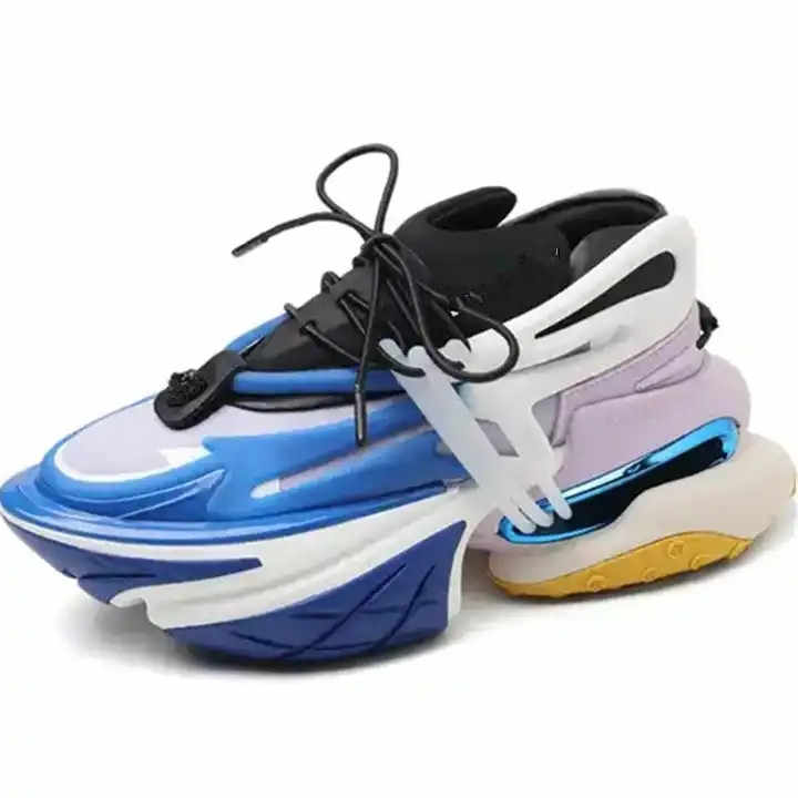 Dropshipping Custom Logo Dikke Zool Mode Schoenen Heren Ruimteschip Kogel  Casual Chunky Sneakers Voor Mannen|