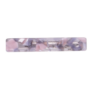 2025 Cute Custom Mixed <strong>Color</strong> Duckbill Hair Clips <strong>Hairpin</strong> Small Flat Hair Clips for Girls Cellulose Acetate Claw Clips Hot Sale - Product Image 6