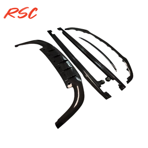 Parti Carrozzeria in Fibra di Carbonio: Labbro Anteriore, Diffusore Posteriore, Minigonne Laterali, Spoiler per Bentley Continental <span class=keywords><strong>GT</strong></span> W12 <span class=keywords><strong>2018</strong></span>+ - Product Image 5