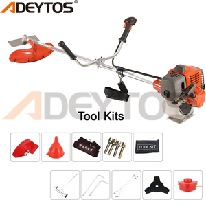 ADEYTOS Desbrozadora de gasolina 2 tiempos 40.1cc Máquina cortadora de cepillo Herramientas de mantenimiento de césped efectivas y recortadora de césped - Product Image 4