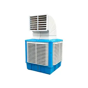 Window mounted water cooling system equipment industrial evaporative duct air cooler