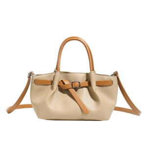 Sac à main rétro coréen color-block pour femme – Collection Printemps 2026 – Petit sac bandoulière tendance pour le quotidien - Product Image 2