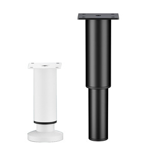 <b>Adjustable</b> Furniture Leg Aluminum Alloy Heavy Duty <b>Table</b> Support Feet Industrial Design - Product Image 1