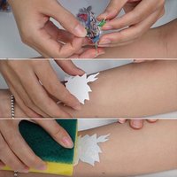 Papier à tatouage temporaire imprimable YESION, format A4, papier à tatouage DIY, papier transfert pour imprimante jet d'encre, autocollant de tatouage DIY pour enfants