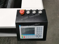 Machine de découpe laser CO2 avec système à vis à billes pour acrylique, métal, bois, gravure artisanale personnalisée, haute précision, 300W, refroidie par eau