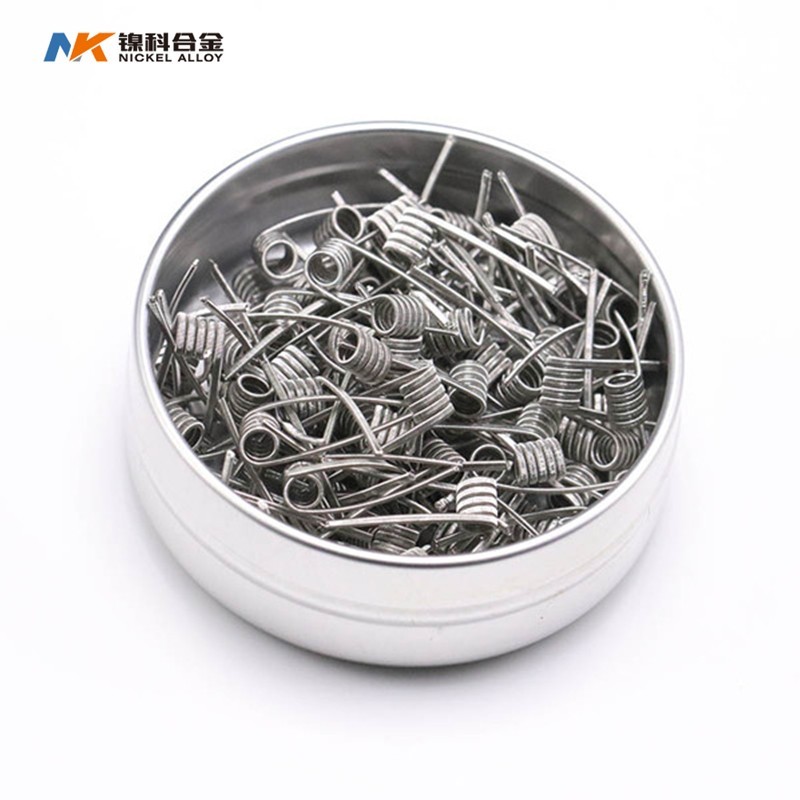 NK Высококачественная сплавленная катушка Клэптона Ni80 25*2/39G, предварительно изготовленная катушка