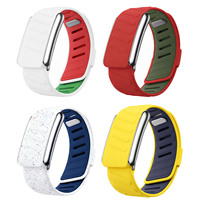 Bandjoy – Bracelets de montre en silicone bicolores personnalisés en gros, accessoires de remplacement pour bracelets de sport Whoop 5.0 MG CR7