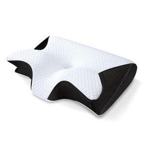 Almohadas de Espuma Viscoelástica, Almohada Cervical para Aliviar el Dolor de Cuello y Hombros, Almohada Ergonómica con Contorno para Cama - Product Image 1