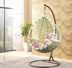 <span class=keywords><strong>Pas</strong></span> <span class=keywords><strong>cher</strong></span> d'usine Vente en gros <span class=keywords><strong>Coussin</strong></span> rond extérieur Mobilier de jardin Rotin Patio Balcon Cour Balançoire Chaise - Product Image 2