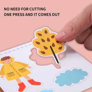 Libro de otoño personalizable <span class=keywords><strong>para</strong></span> niños pequeños <span class=keywords><strong>en</strong></span> edad preescolar que aprenden a contar, libro de estudio de tamaño A4/A5 <span class=keywords><strong>en</strong></span> la escuela y la sala de estar - Product Image 4