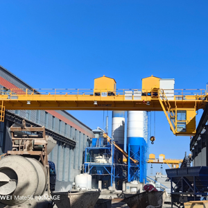 Cần cẩu dầm đôi 5t và 10t với các bộ phận PLC và động cơ lõi bánh răng cho các xưởng sản xuất cọc ống loại cực - Product Image 2