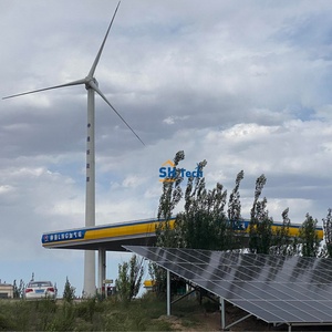 Hybrid Solar System Hot Sell Ready For Home Wind Turbine Hybrid Solar Panel System 50kw Windmill Solar Hybrid Power System Mill