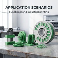 Filamen ABS OEM ODM 1.75mm 1KG Spool untuk Pencetakan 3D, Akurasi Tinggi, Anti Kusut, Tahan Panas, Kuat, Halus, Grosir, Custom, Pabrik