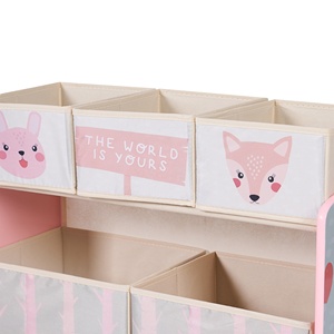 Organizador de Juguetes Toffy & Friends con Estante y 9 Contenedores de Almacenamiento, Organizador de Juguetes para Niños, Muebles Infantiles - Product Image 5