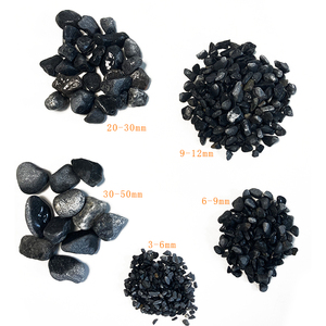 กรวดสีดำคุณภาพระดับพรีเมี่ยมสำหรับตกแต่งสวนทางเดินและทางเดิน; ประเภทผลิตภัณฑ์หินบด - Product Image 1