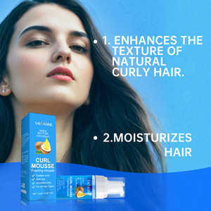 Mousse coiffante à la noix de coco pour cheveux bouclés, tenue longue durée, multifonctionnelle, coiffage et soin - Product Image 2
