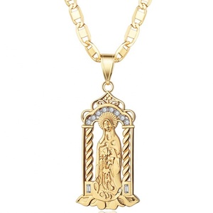 จี้ทองแฟชั่น สไตล์ฮิปฮอป เครื่องประดับชุบทอง 18K จี้พระเยซู - Product Image 1