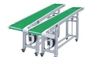 Endüstriyel taşınabilir elektrikli Motor küçük Pvc kauçuk bant konveyör sistemi - Product Image 6