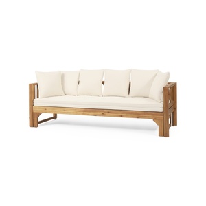 Canapé de <span class=keywords><strong>jardin</strong></span> convertible 3 places extensible et rembourré, résistant à l'eau, pour patio, cour et <span class=keywords><strong>jardin</strong></span> - Product Image 6