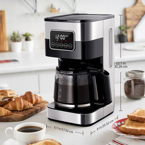 <span class=keywords><strong>Filtre</strong></span> à café OEM ODM Compact 900 Watts <span class=keywords><strong>Cafetière</strong></span> programmable électrique - Product Image 2