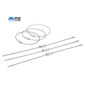 EWANG Porte-clés câble métallique en acier inoxydable Porte-clés câble - Product Image 2