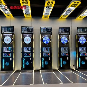 Yulong belle qualité Sports d'intérieur Arcade à jetons fléchettes électroniques Machine de jeu alliage certifié CE - Product Image 1