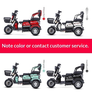 Nouveau modèle de tricycle électrique standard national, mini-<span class=keywords><strong>scooter</strong></span> électrique d'assistance pour adultes, idéal pour le transport familial et les trajets domicile-école des enfants - Product Image 5