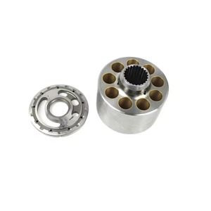 Bloc-cylindres de pompe principale HPV95, plaque de soupape, pièces de pompe hydraulique pour excavatrice sur chenilles PC200-6 PC200-7 PC200-8, argent, garantie 1 an - Product Image 4