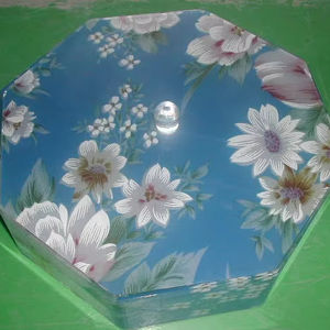 Plateau de rangement en acrylique pour collations, organiseur de boissons, plateau alimentaire pour la cuisine, décoration de table basse - Product Image 1