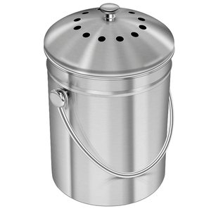 Compost Bin Garden Compost Bin Garden Stainless Steel Garbage Bokashi Compost Container Bin For Garden Outdoor