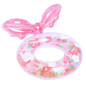 Flotador Inflable con Diseño Floral para Piscina y Parque Acuático, Unisex para Adultos, Flotador Grueso de PVC - Product Image 5