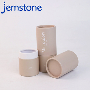 Materiales seleccionados biodegradables 100% caja de tubo de papel redondo personalizado reciclado - Product Image 5