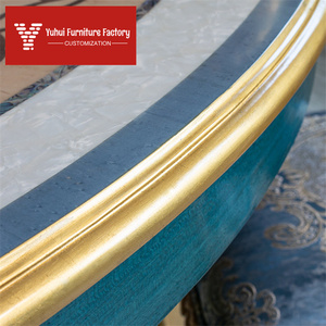 <span class=keywords><strong>Tavolo</strong></span> da Pranzo Circolare di Lusso Neoclassico, Sedie da Pranzo, <span class=keywords><strong>Tavolo</strong></span> da Pranzo in Stile Francese, Personalizzazione Mobili per Sala da Pranzo di Villa - Product Image 2