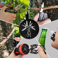 Outil de poche Portable en acier inoxydable 420 pince multi-outils couteau tournevis pour survie en plein air Camping chasse et randonnée