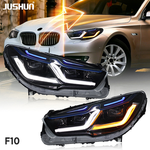 Faro LED Anteriore JUSHUN con DRL e Indicatore di Direzione per <span class=keywords><strong>BMW</strong></span> F10 F11 F18 2011-2017 520i 525i 530i, Proiettore LED - Product Image 1