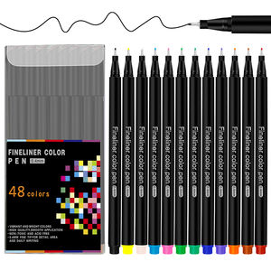 <span class=keywords><strong>Ishow</strong></span>-Ensemble de stylos à crochet aquarelle 0.4mm pour étudiants en art, stylo neutre, stylo aiguille longue durée et sans décoloration - Product Image 3