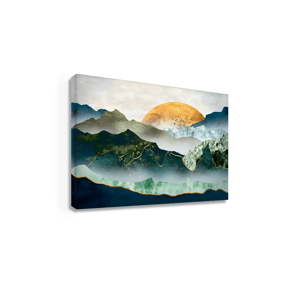 Chinese Landscape Print Painting Picture Poster Any Size Canvas Painting Wall Art Custom Canvas Printing