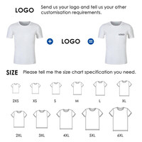 T-shirts vierges pour sublimation, T-shirts promotionnels en spandex, T-shirts en polyester, T-shirts en coton, vente en gros, T-shirts à manches courtes imprimés